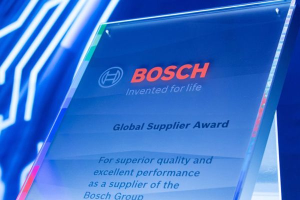 Bosch Global Supplier Award