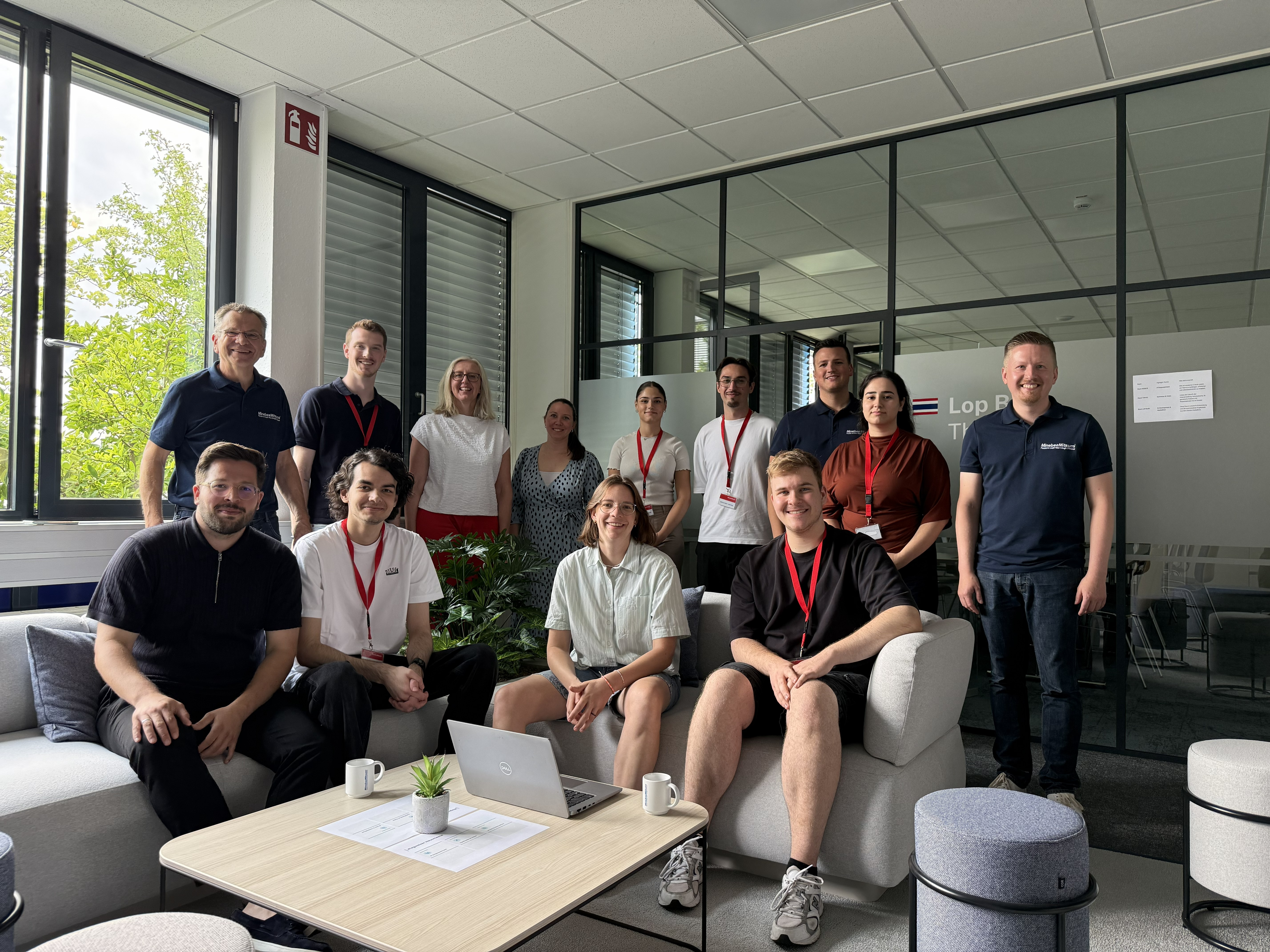Group of students and employees